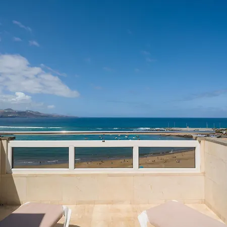 Awesome Beachfront Terrace By Canariasgetaway * Las Palmas de Gran Canaria