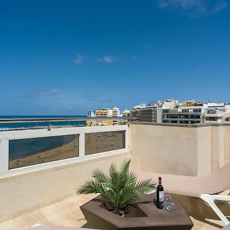 Awesome Beachfront Terrace By Canariasgetaway Holiday home